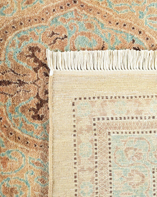 Traditional Mogul Ivory Wool Area Rug 8' 3" x 10' 8" - Solo Rugs