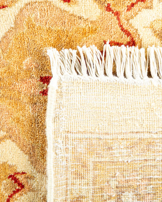 Traditional Mogul Ivory Wool Area Rug 8' 0" x 10' 3" - Solo Rugs