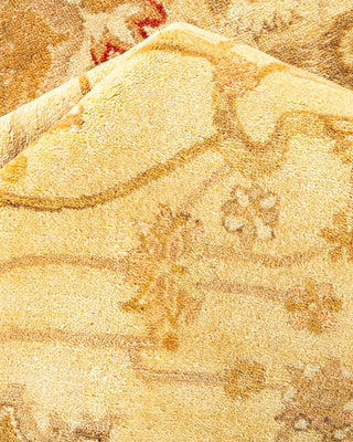 Traditional Mogul Ivory Wool Area Rug 8' 0" x 10' 3" - Solo Rugs