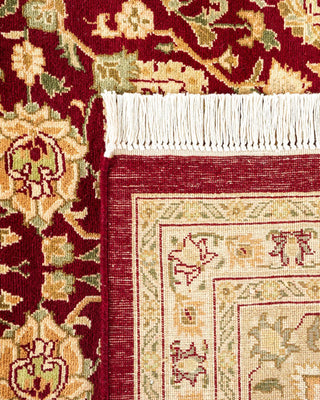 Traditional Mogul Red Wool Area Rug 8' 3" x 10' 4" - Solo Rugs