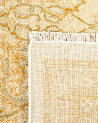 Traditional Mogul Ivory Wool Area Rug 8' 1" x 10' 4" - Solo Rugs