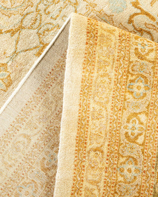 Traditional Mogul Ivory Wool Area Rug 8' 1" x 10' 4" - Solo Rugs