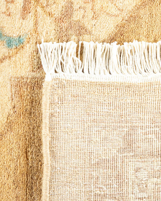 Traditional Mogul Ivory Wool Area Rug 8' 3" x 10' 3" - Solo Rugs