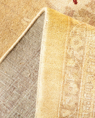 Traditional Mogul Ivory Wool Area Rug 8' 3" x 10' 3" - Solo Rugs