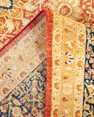 Traditional Mogul Red Wool Area Rug 8' 2" x 10' 7" - Solo Rugs