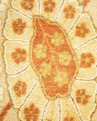 Traditional Mogul Ivory Wool Area Rug 8' 2" x 10' 7" - Solo Rugs