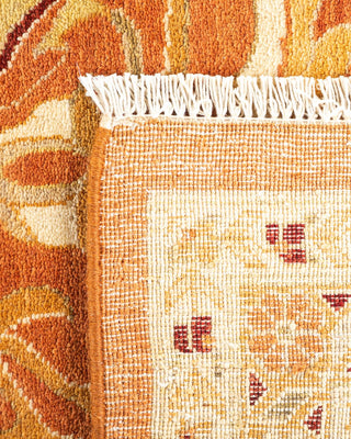 Contemporary Eclectic Brown Wool Area Rug 8' 10" x 12' 5" - Solo Rugs
