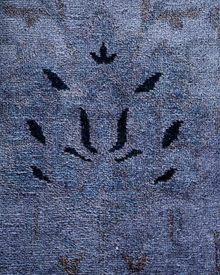 Contemporary Fine Vibrance Gray Wool Area Rug 9' 0" x 12' 0" - Solo Rugs