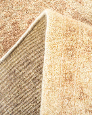Traditional Mogul Ivory Wool Area Rug 8' 3" x 10' 5" - Solo Rugs