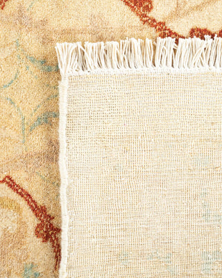 Traditional Mogul Ivory Wool Area Rug 8' 3" x 10' 6" - Solo Rugs