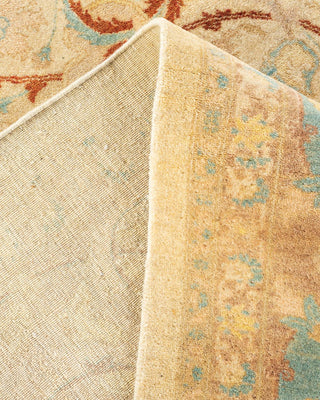 Traditional Mogul Ivory Wool Area Rug 8' 3" x 10' 6" - Solo Rugs