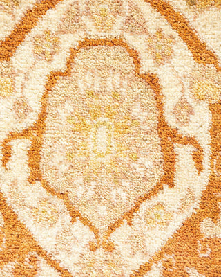 Traditional Mogul Ivory Wool Area Rug 8' 2" x 10' 5" - Solo Rugs