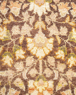 Traditional Mogul Ivory Wool Area Rug 8' 1" x 11' 2" - Solo Rugs