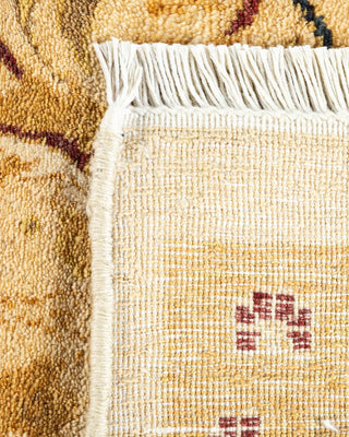 Traditional Mogul Ivory Wool Area Rug 7' 10" x 10' 5" - Solo Rugs