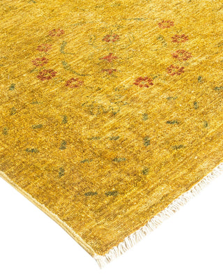 Vibrance, One-of-a-Kind Handmade Area Rug - Yellow, 17' 4" x 11' 9" - Solo Rugs