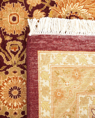 Traditional Mogul Red Wool Area Rug 8' 2" x 10' 1" - Solo Rugs