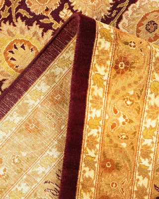 Traditional Mogul Red Wool Area Rug 8' 2" x 10' 1" - Solo Rugs