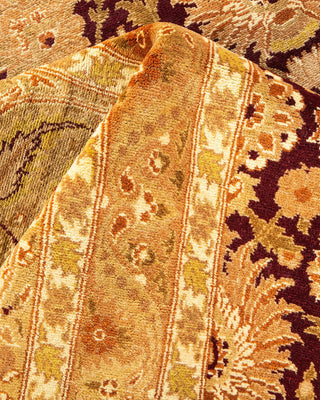 Traditional Mogul Red Wool Area Rug 8' 2" x 10' 1" - Solo Rugs