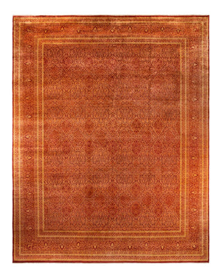 Mogul, One-of-a-Kind Handmade Area Rug - Orange, 15' 2" x 12' 3" - Solo Rugs