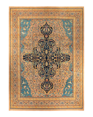 Eclectic, One-of-a-Kind Handmade Area Rug - Beige, 15' 10" x 11' 10" - Solo Rugs