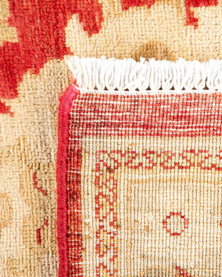 Eclectic, One-of-a-Kind Hand-Knotted Area Rug - Orange, 9' 2" x 11' 7" - Solo Rugs