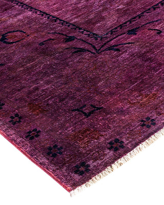 Vibrance, One-of-a-Kind Handmade Area Rug - Purple, 17' 4" x 11' 7" - Solo Rugs