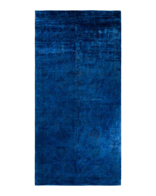 Vibrance, One-of-a-Kind Handmade Area Rug - Blue, 18' 3" x 9' 1" - Solo Rugs