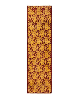 Traditional Mogul Red Wool Runner 2' 7" x 9' 8" - Solo Rugs