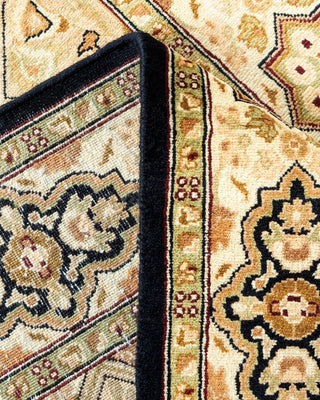 Traditional Mogul Brown Wool Area Rug 2' 8" x 4' 1" - Solo Rugs