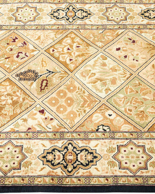 Traditional Mogul Brown Wool Area Rug 2' 8" x 4' 1" - Solo Rugs