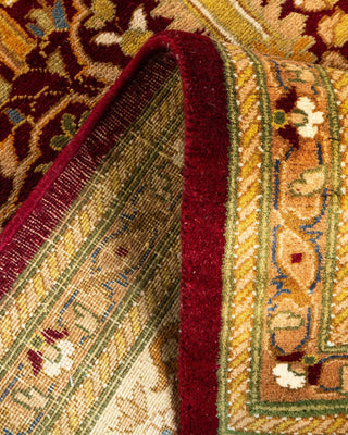 Traditional Mogul Red Wool Runner 2' 8" x 18' 10" - Solo Rugs