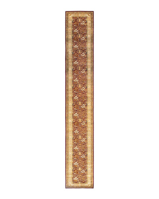 Traditional Mogul Red Wool Runner 2' 8" x 18' 10" - Solo Rugs