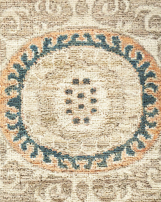 Traditional Serapi Beige Wool Area Rug 8' 0" x 9' 9" - Solo Rugs