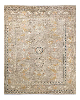 Traditional Serapi Beige Wool Area Rug 8' 0" x 9' 9" - Solo Rugs
