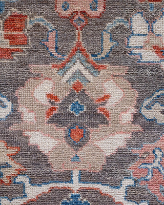 Traditional Oushak Brown Wool Runner 2' 10" x 7' 9" - Solo Rugs