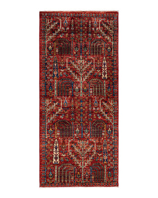 Traditional Serapi Orange Wool Runner 2' 9" x 6' 2" - Solo Rugs