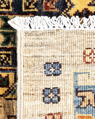 Bohemian Tribal Beige Wool Area Rug 2' 1" x 3' 0" - Solo Rugs