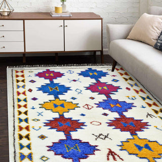 Alma Hand-Knotted Bohemian Moroccan Area Rug - Solo Rugs