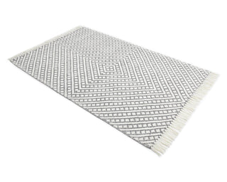 London Hand Woven Contemporary Flatweave Area Rug - Solo Rugs