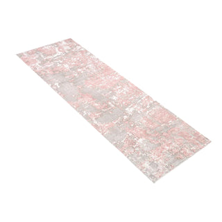 Blush Hand Loomed Contemporary Abstract Area Rug