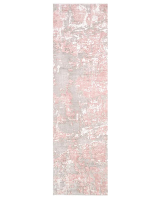 Blush Hand Loomed Contemporary Abstract Area Rug