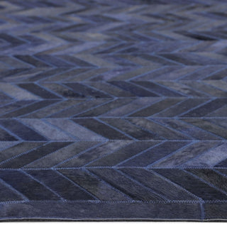 Meir Handmade Contemporary Cowhide Area Rug