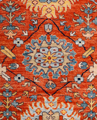 Serapi One-of-a-Kind Wool Red Area Rug 8' 11" x 11' 9"