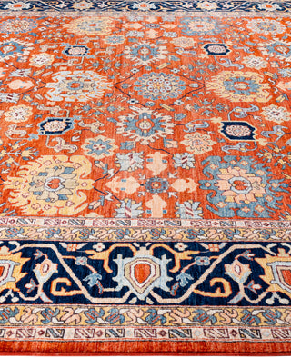 Serapi One-of-a-Kind Wool Red Area Rug 8' 11" x 11' 9"