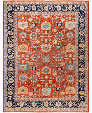 Serapi One-of-a-Kind Wool Red Area Rug 8' 11" x 11' 9"
