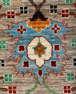 Serapi One-of-a-Kind Wool Brown Area Rug 9' 0" x 12' 2"