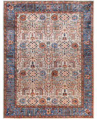 Serapi One-of-a-Kind Wool Gray Area Rug 9' 2" x 11' 11"