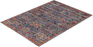Serapi One-of-a-Kind Wool Blue Area Rug 8' 10" x 11' 11"