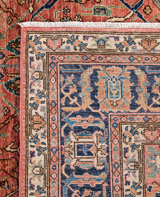 Serapi One-of-a-Kind Wool Pink Area Rug 9' 1" x 11' 11"