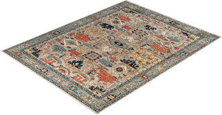 Serapi One-of-a-Kind Wool Gray Area Rug 9' 2" x 11' 10"